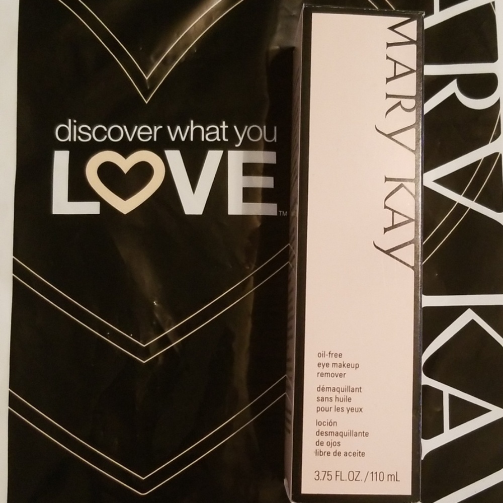 Oil Free eye makeup remover